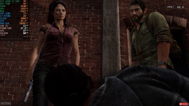 The Last Of Us on RPCS3 PS3 Emulator | GTX 1660 Ti + i7 9750H (Performance test in 1080p) смотреть онлайн
