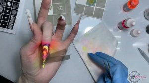 МК Аэрография на ногтях. Весь процесс от и до