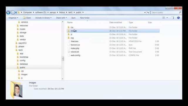How to display image in blade file of laravel - (Hindi) смотреть онлайн
