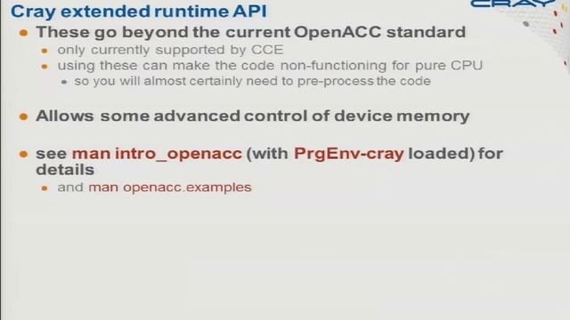 OpenACC Tutorial: Extra topics and roadmap смотреть онлайн