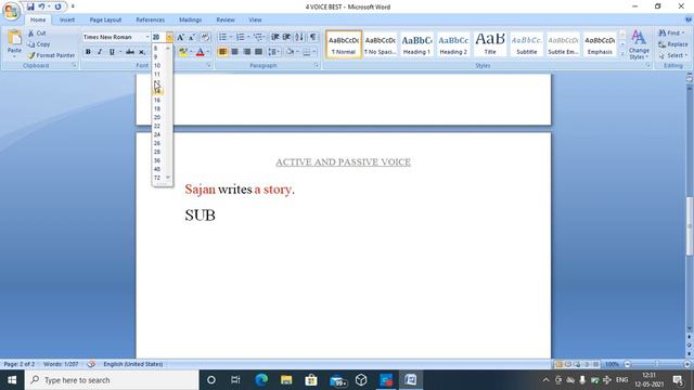 ACTIVE & PASSIVE VOICE V1 смотреть онлайн