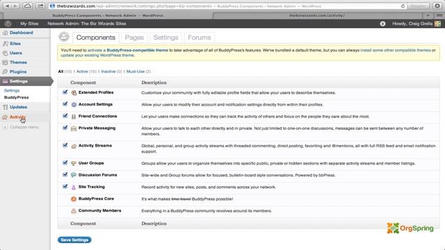 BuddyPress WordPress Plugin Installation Tutorial смотреть онлайн