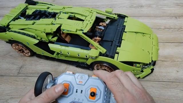 Lights for the Lamborghini Sián FKP 37 42115 (order from the Game of Bricks) смотреть онлайн