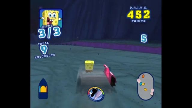 Let's Play Spongebob's Boating Bash, ep 11: The invisible-ish boatmobile смотреть онлайн