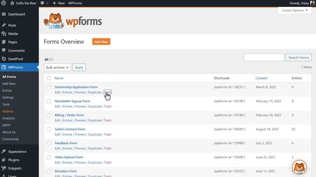 WPForms 1.7.3 Update Announcement - Form Revisions & Forms Trash смотреть онлайн