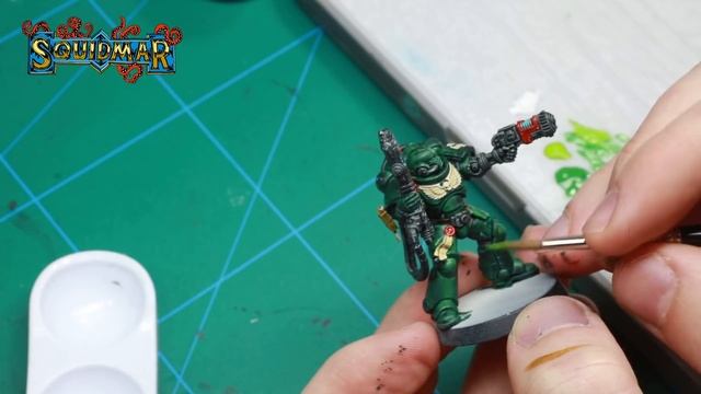 How to Paint Primaris Dark Angels with Contrast Paints (Hellblaster Sergeant) смотреть онлайн