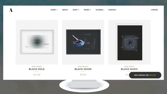 Best WordPress Themes For Artists смотреть онлайн