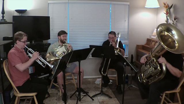 Bill Bailey played by The Darn Good Brass Quartet смотреть онлайн