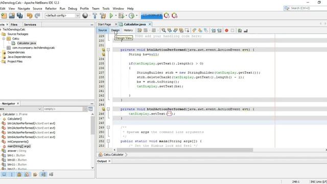 Creating a Calculator in Java Using Netbeans | TechDenology смотреть онлайн
