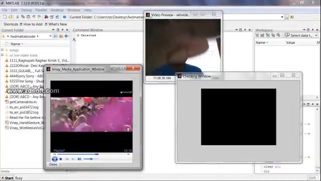 windows media player control by using gesture recognition either Audio and Video смотреть онлайн
