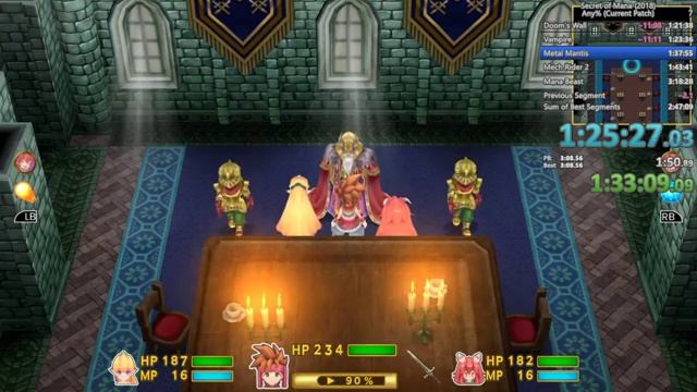 Secret Of Mana (2018) Speedrun Any% (Current Patch) 3:06:08 PB смотреть онлайн