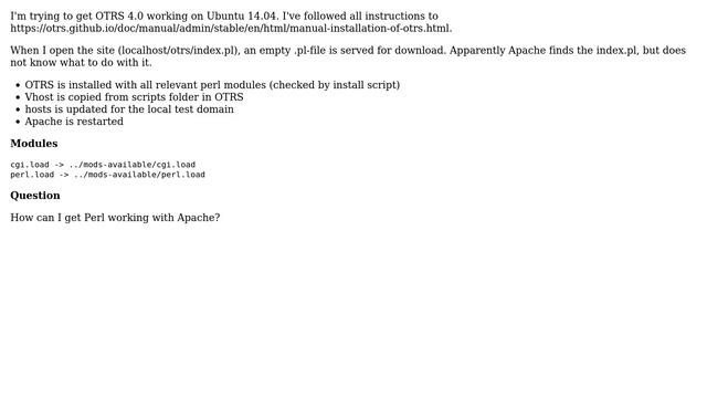 Ubuntu: Perl .pl file downloads instead of being executed (2 Solutions!!) смотреть онлайн