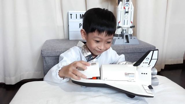 Playmobil City Action Space Shuttle 6196 Spaceship toy review and play смотреть онлайн