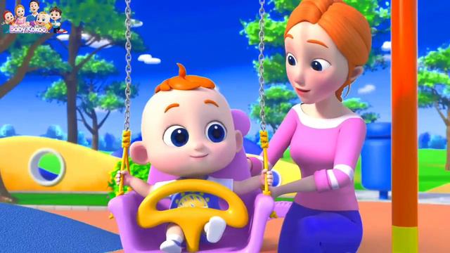Playground Song | Baby's First Time At The Playground | Baby Kokoo Nursery Rhymes For Toddlers