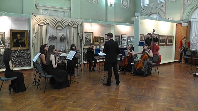 Э. Григ. Ария. дирижер Д.Рыбалко смотреть онлайн