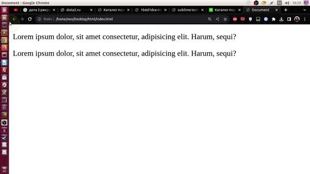 Как использовать hr тэг в HTML смотреть онлайн