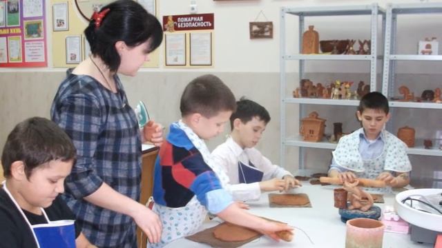 Работа с глиной, как средство развития творческих способностей смотреть онлайн