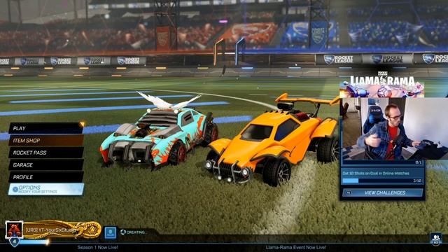 How to Play 2 Players in ROCKET LEAGUE up to 4 People on same TV (Split Screen !) смотреть онлайн