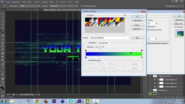 Banner Template ☆ Photoshop CS6 ☆ PSD смотреть онлайн