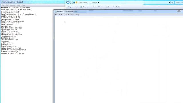 Minecraft 1.5/1.5.2 server properties tutorial/guide (HD) смотреть онлайн