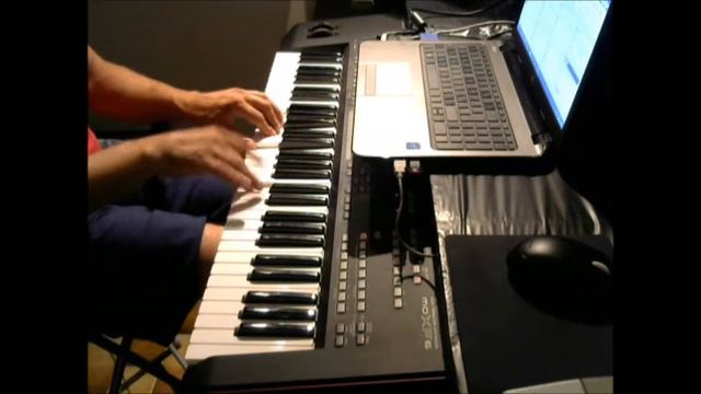 Moxf 6 Fender sound on band in a box смотреть онлайн