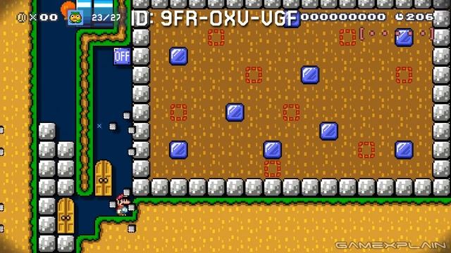Mario Paint's Fly Swatting Game Recreated in Super Mario Maker 2! (Level Showcase) смотреть онлайн