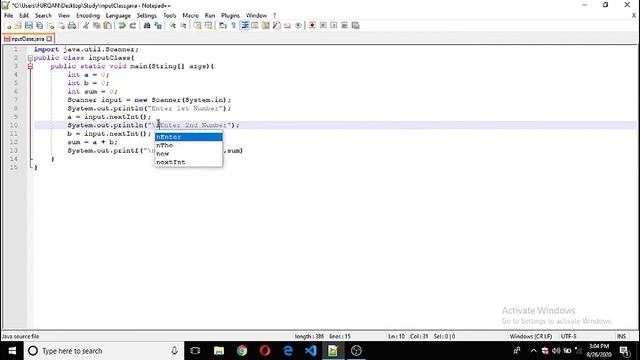 Scanner Java | Getting User Inputs | JAVA | Study moments | Runtime Input | JVM смотреть онлайн