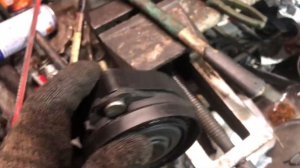 Замена стойки , установка проставки mazda Demio Dy3w