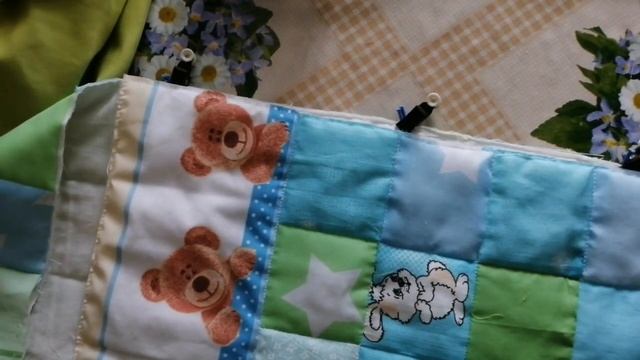 Конверт для малыша в коляску. Его можно сшить из ткани. смотреть онлайн