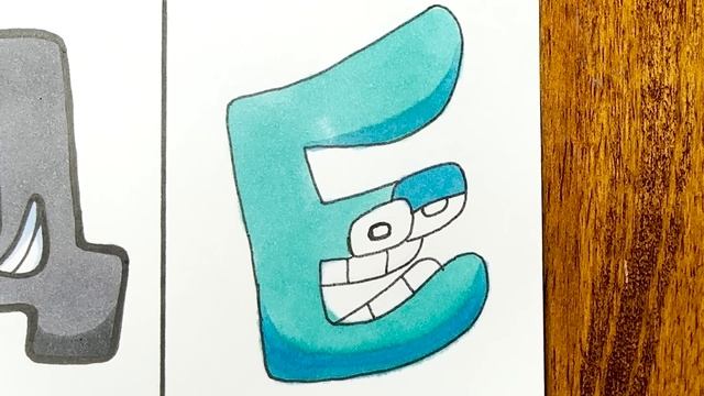 Drawing Russian Alphabet Lore (A-K) / How to draw Alphabet Lore MEMES смотреть онлайн