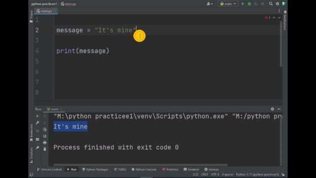 Python Crash Course Lecture 2| Variables and Strings| Beginner Python Programming смотреть онлайн