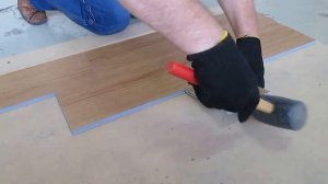 Укладка ПВХ ламината