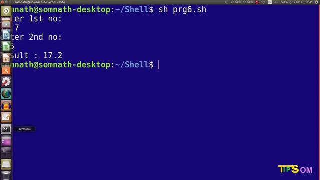 Shell Scripting Tutorial -15: Floating Point operation using bc Command | Som Tips смотреть онлайн