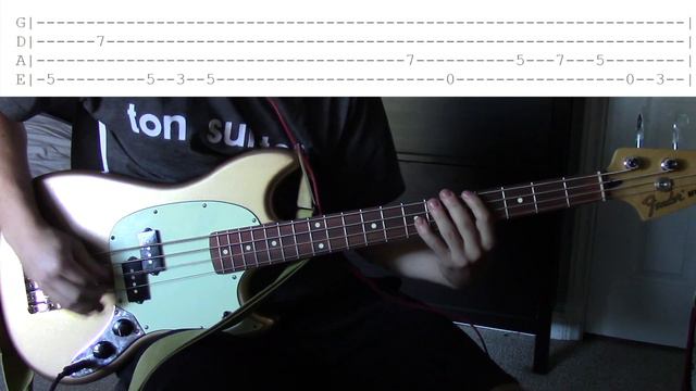 bbno$ & Yung Gravy - Wussup (Bass Cover + Tab) смотреть онлайн