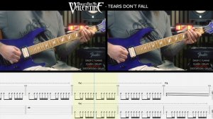 BULLET FOR MY VALENTINE - Tears don´t fall [GUITAR COVER + TAB]