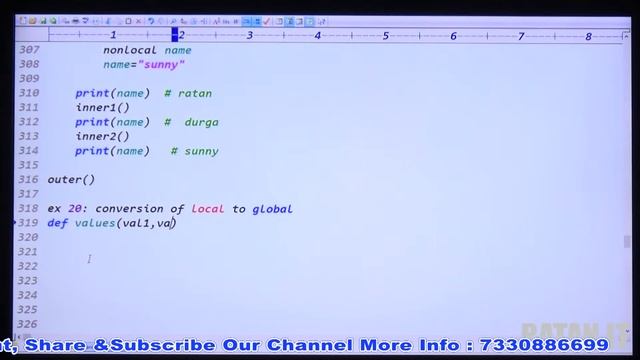 Python Tutorials || Types of Variables Part-4 || By Ratan sir смотреть онлайн