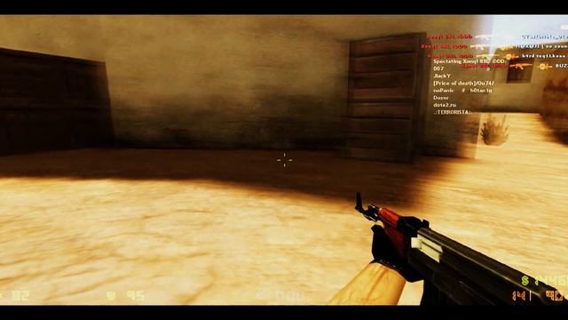 Xonq! -5 only HS with AK-47 in cs 1.6 HD смотреть онлайн