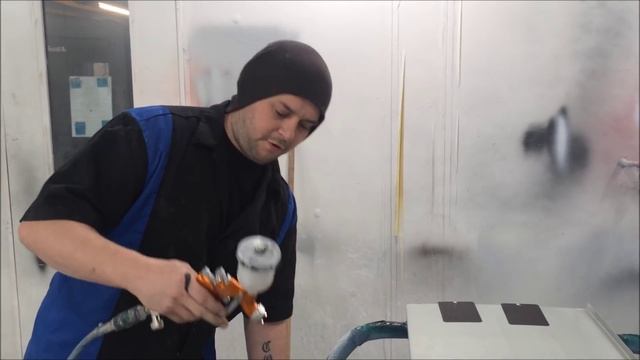 #BscMadness review on clear coats from Quartz, with DeVilBiss смотреть онлайн