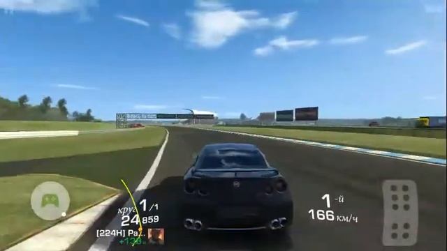 Real Racing 3 обзор автомобиля Nissan GT-R Premium {R35} смотреть онлайн