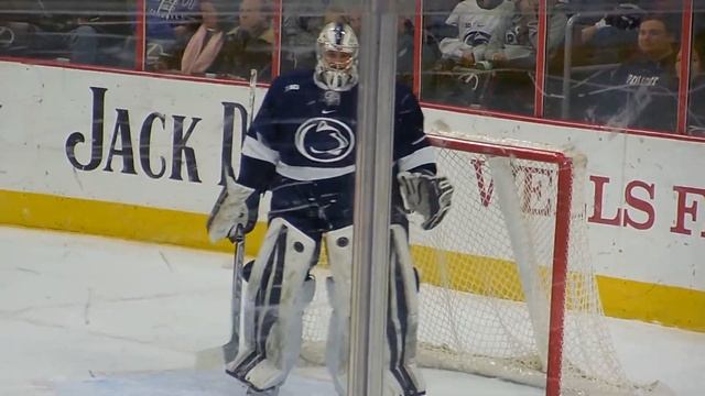 PJ Musico game action during the Philadelphia College Hockey Faceoff смотреть онлайн