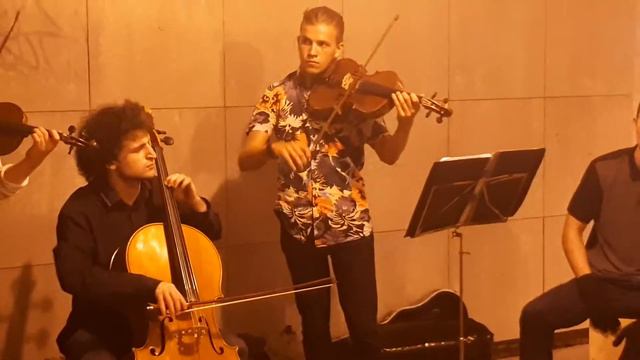 Million Reasons (Lady Gaga Cover) Выступление Jungle Quintet в Купчино. 31.07.17 Часть 4.