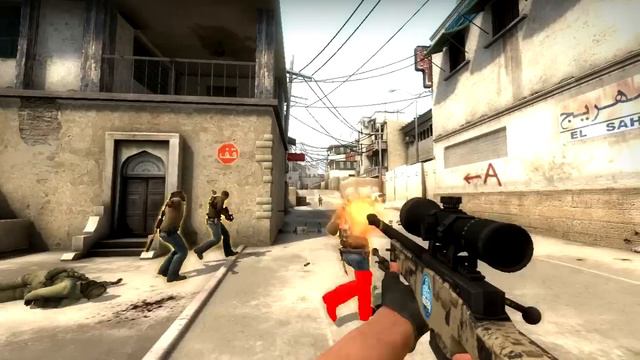 CSGO how to get a kill with friend fire xD смотреть онлайн