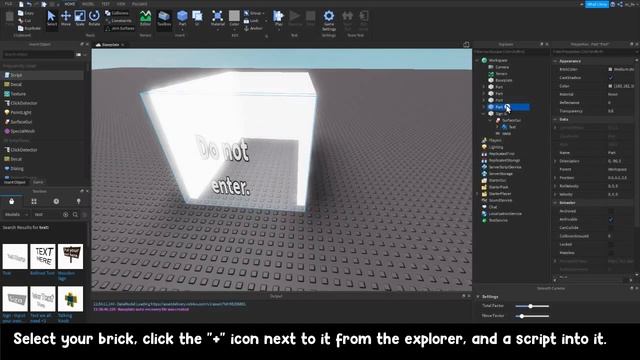 How to make a KICK BRICK! (Roblox Studio) смотреть онлайн