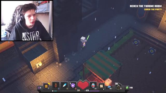 *FIERY* FORGE | I Found a *SECRET* Level! (Minecraft Dungeons) - Live смотреть онлайн