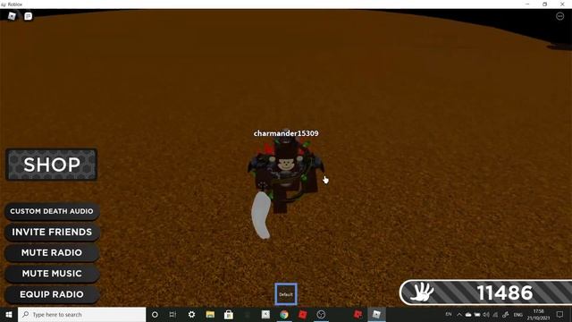 The extended death sounds (not full) in Slap battles! (Roblox) смотреть онлайн