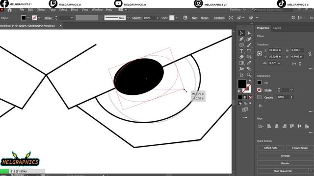 Create Out-of-this-World Designs with Adobe Illustrator! #Mindart #8 смотреть онлайн