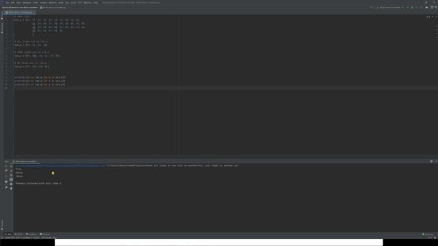 How to Check if Items in a Python List Are Also in Another смотреть онлайн
