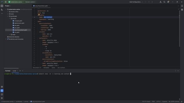 How To Use SECURITY CONTEXTS To Make Your Containers And Pods SECURE смотреть онлайн