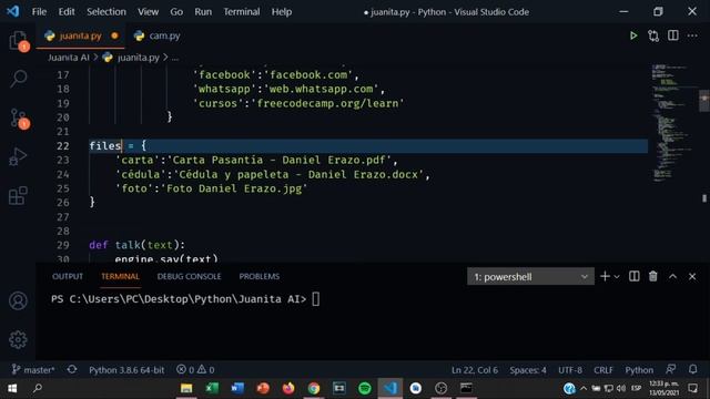 Asistente virtual con Python ? Parte 4: Abrir páginas web, archivos y escribir notas ?? смотреть онлайн