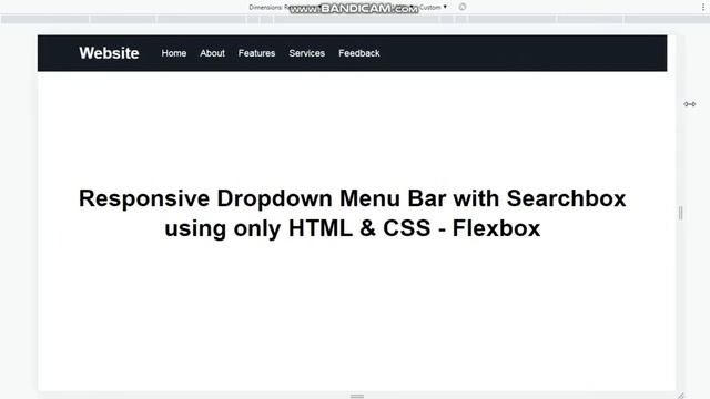 Responsive Drop Down menu List | Html CSS JS | Free source code смотреть онлайн
